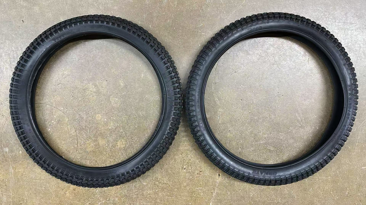 20" x 2.2" Ornate Bike Tire