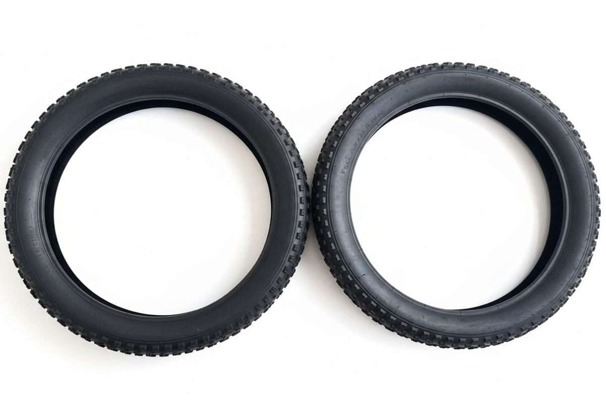 24" x 4" Kenda Fat Bike Tire with Inner Tube, Schrader Valve