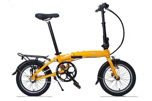 Dash 16" - SOLOROCK 16" 3 Speed Aluminum Folding Bike - Shimano Nexus IHG