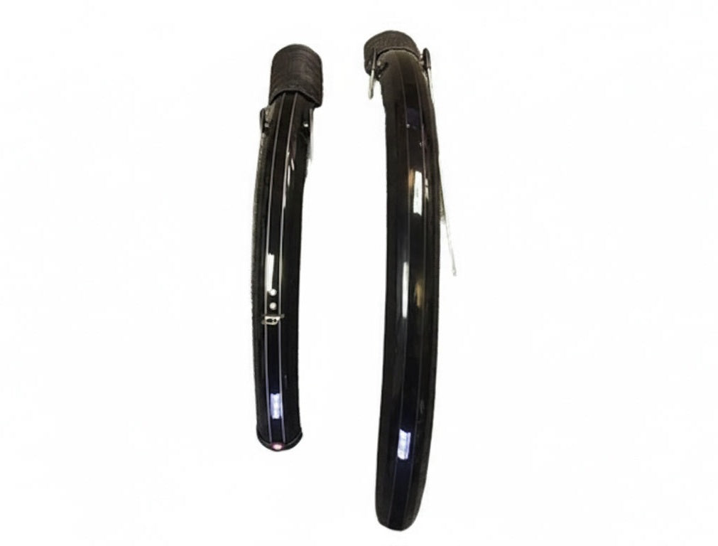 Fender for 20" Bike - Black, with fender stay