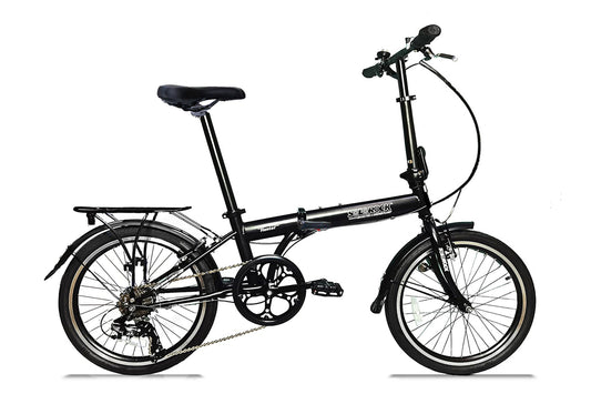Hunter - SOLOROCK 20" 7 Speed Upgraded Steel Folding Bike