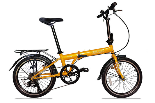 Hunter - SOLOROCK 20" 7 Speed Upgraded Steel Folding Bike