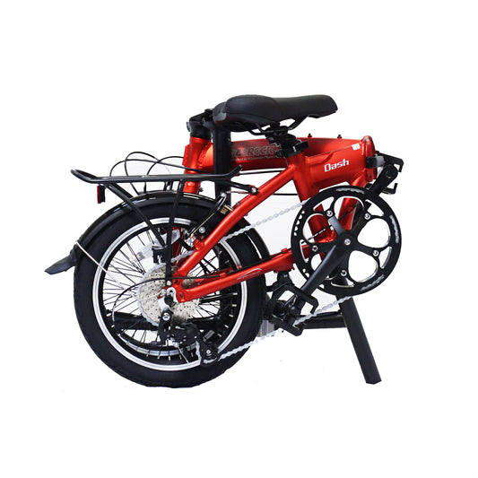 Dash 16" - SOLOROCK 16" 8 Speed Aluminum Folding Bike - V Brakes