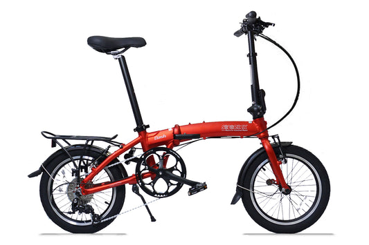 Dash 16" - SOLOROCK 16" 8 Speed Aluminum Folding Bike - V Brakes