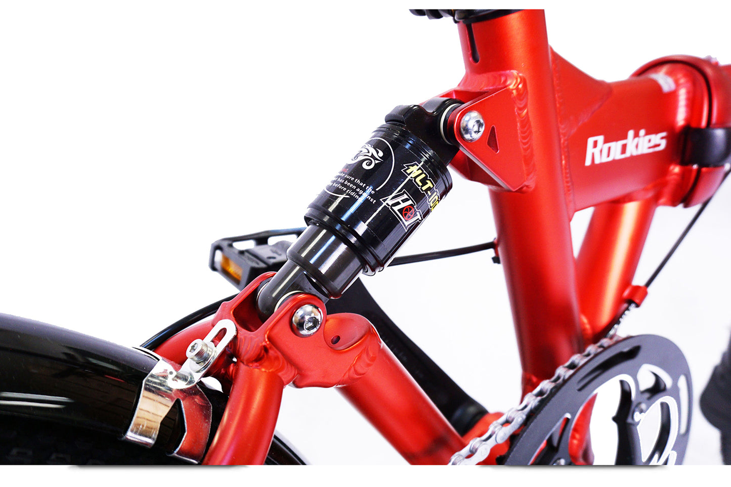 Rockies - SOLOROCK 20" 8 Speed Aluminum Folding Bike - V-Brake