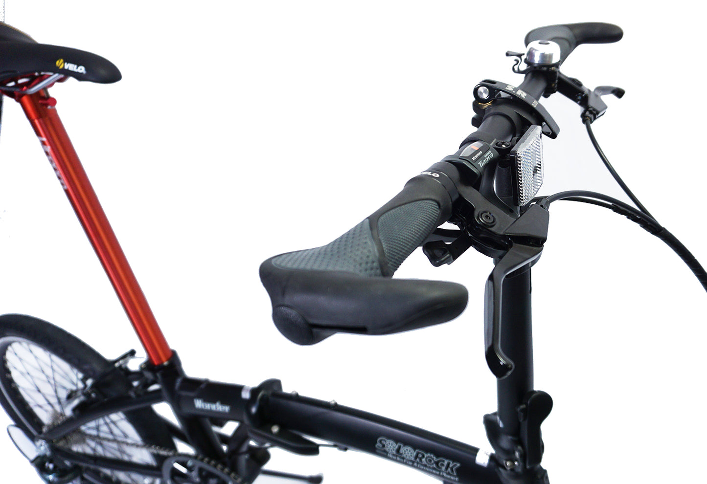 Wonder Pro Lite - SOLOROCK 20" 10 Speed Tiagra 10.9kg performance folding bike