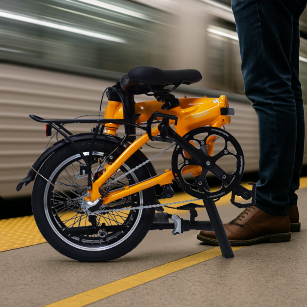 Dash 16" - SOLOROCK 16" 3 Speed Aluminum Folding Bike - Shimano Nexus IHG