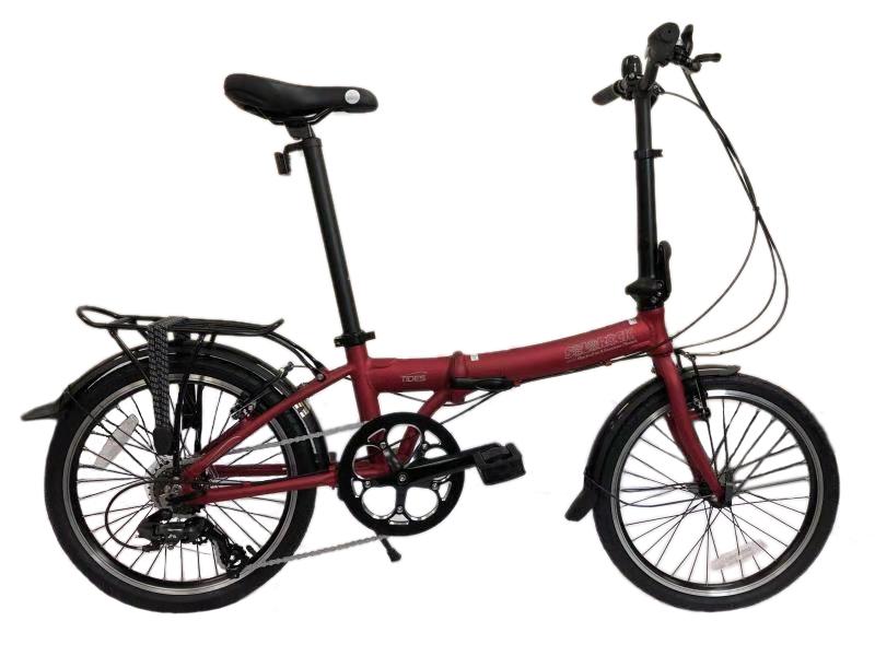 Tides - SOLOROCK 20" 7 Speed Aluminum Folding Bike - V Brakes