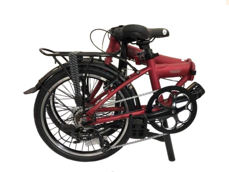 Tides - SOLOROCK 20" 7 Speed Aluminum Folding Bike - V Brakes