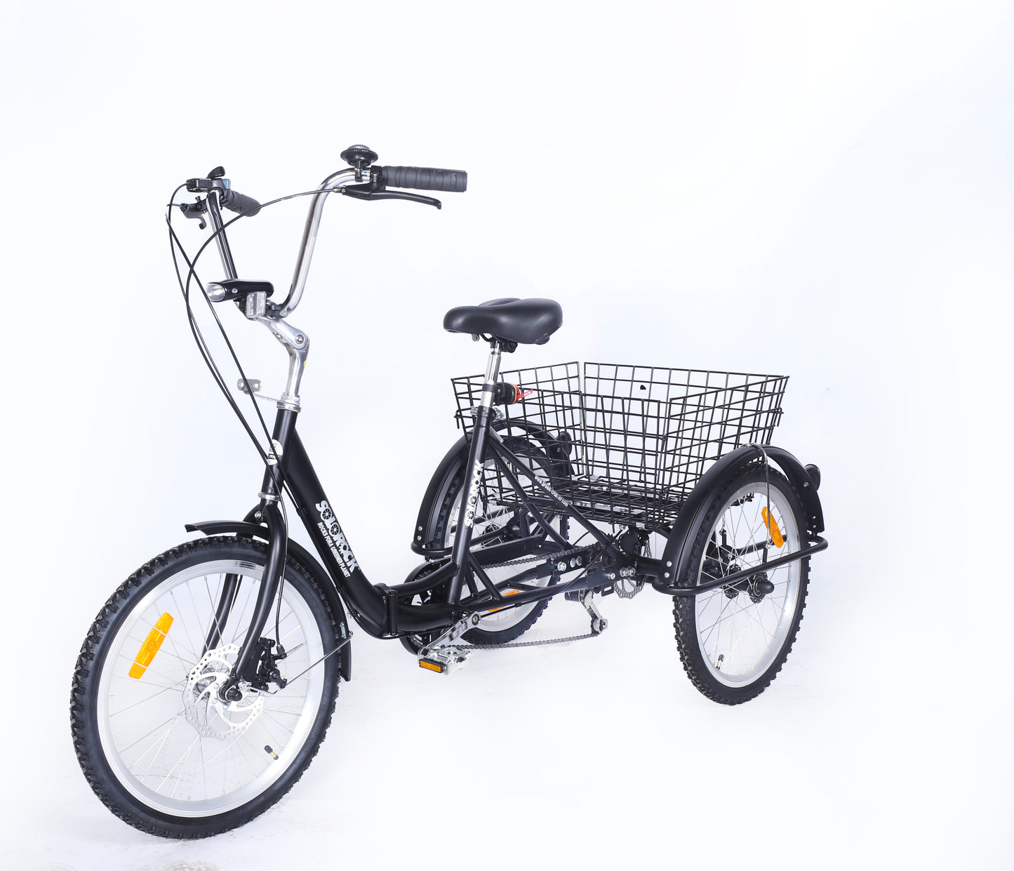 SOLOROCK 20" 6 Speed Folding Tricycle - Agile206-Fold