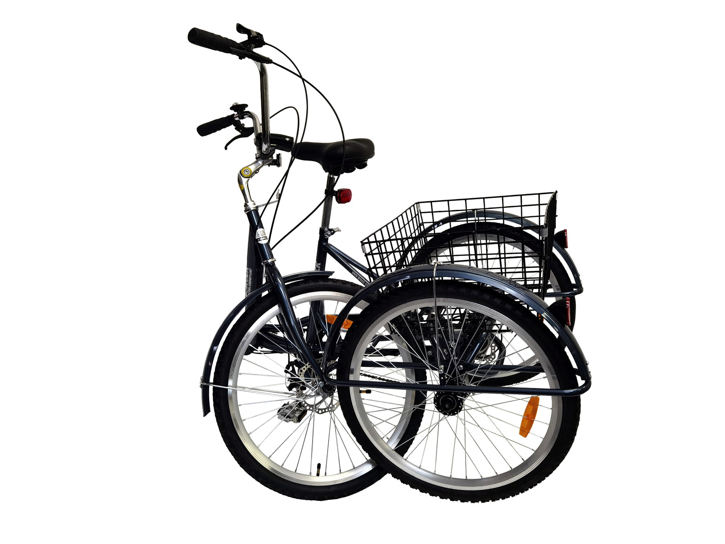 SOLOROCK 24" 6 Speed Folding Tricycle - Agile246-Fold