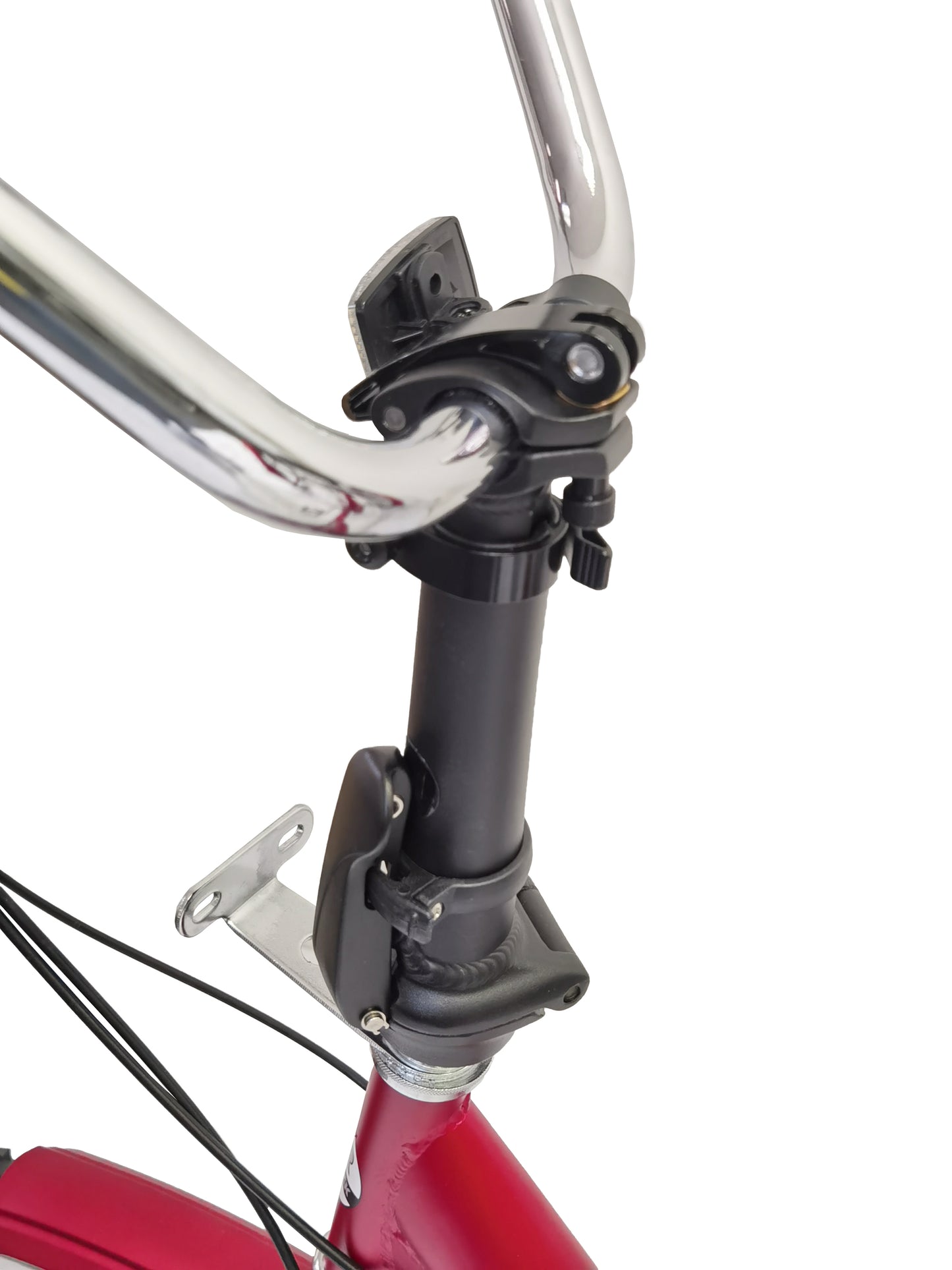 SoloRock Tricycle Handle Post Aluminum Folder