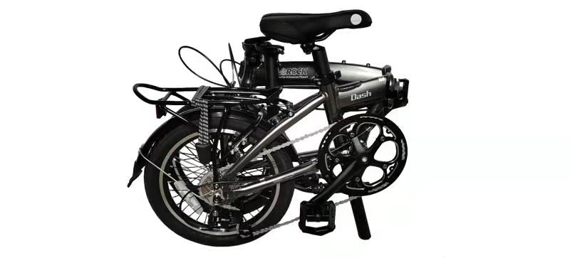 Dash 16" - SOLOROCK 16" 8 Speed Aluminum Folding Bike - V Brakes