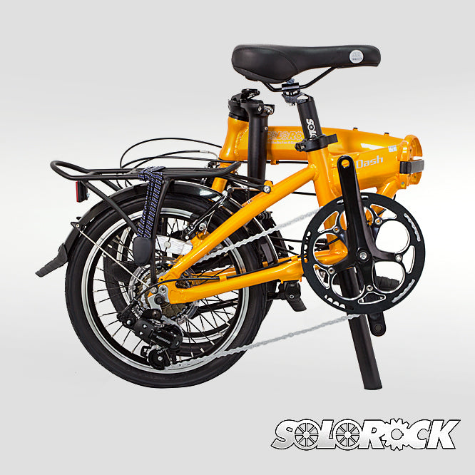 Dash 16" - SOLOROCK 16" 8 Speed Aluminum Folding Bike - V Brakes