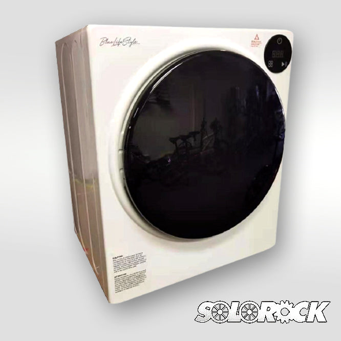 BlueLifeStyle 3.0 kg 6.6 LBS 1.9 cb ft 110V Compact Apartment Laundry Dryer White