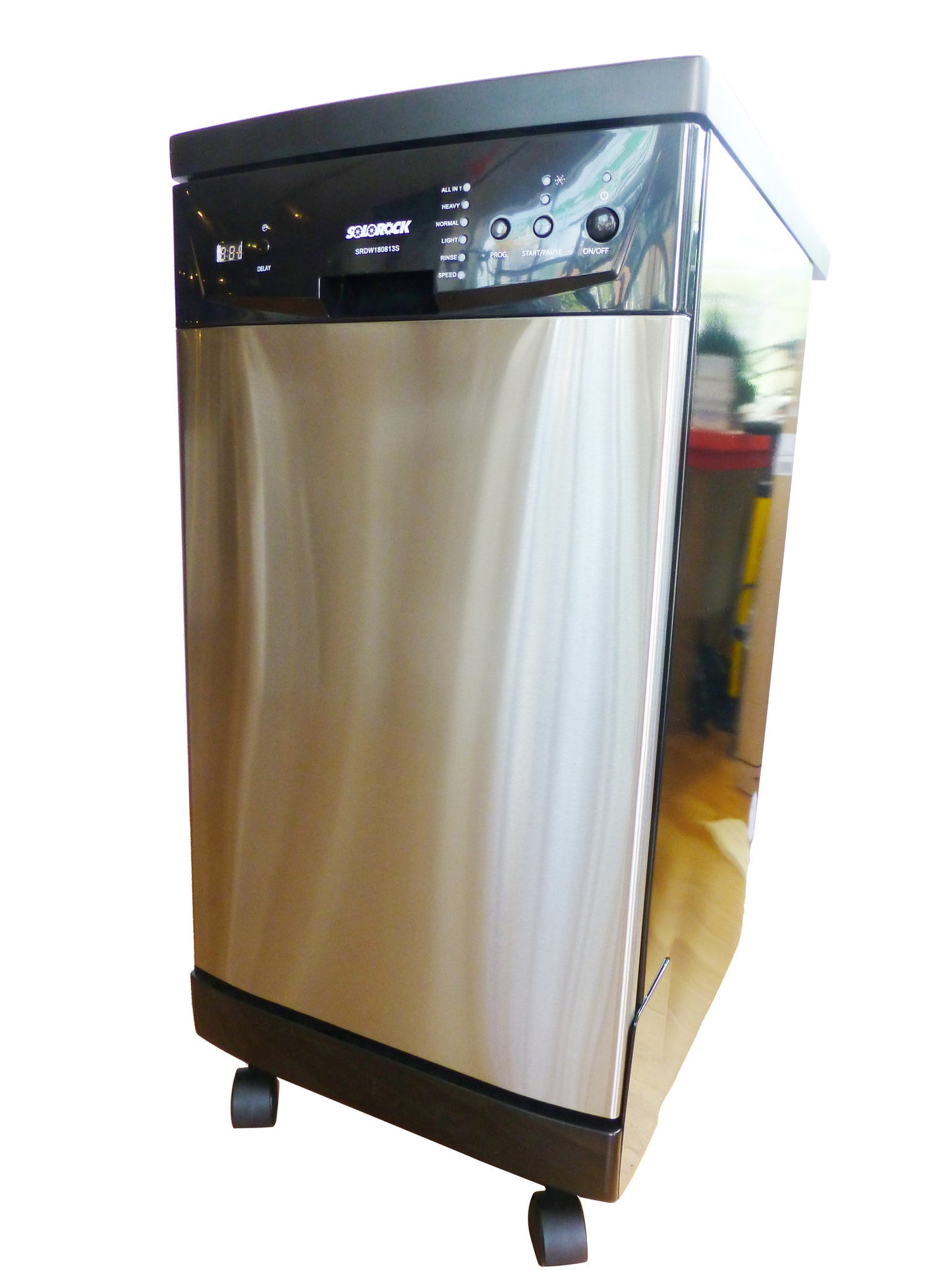 SOLOROCK 18" Portable Dishwasher - Deluxe Stainless Steel