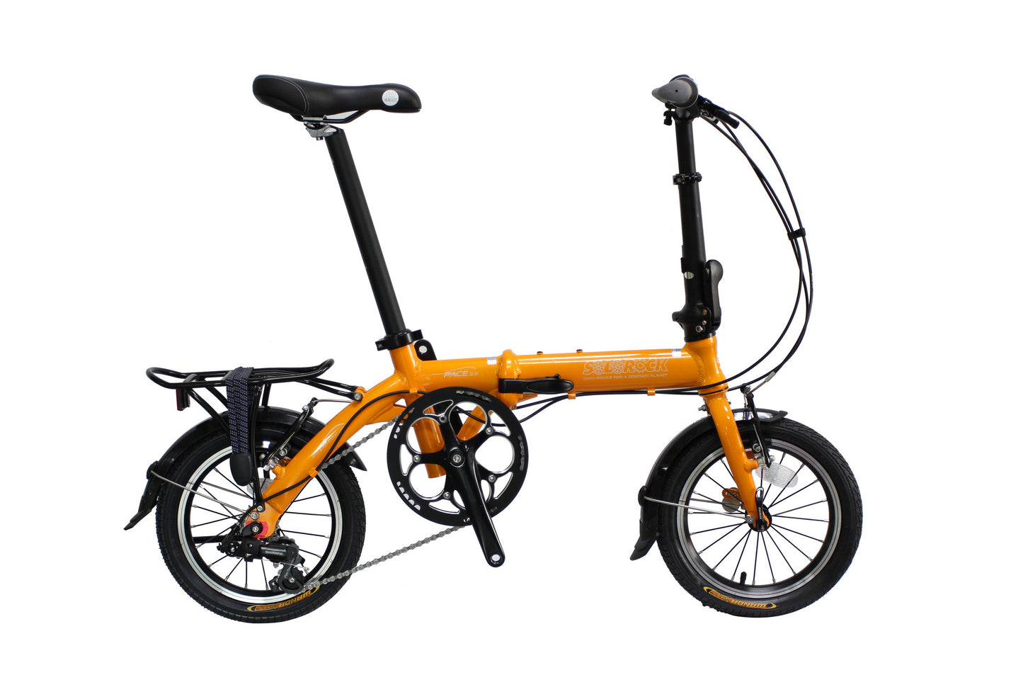 Pace 3.0 - SOLOROCK 14" 3 Speed Aluminum Folding Bike