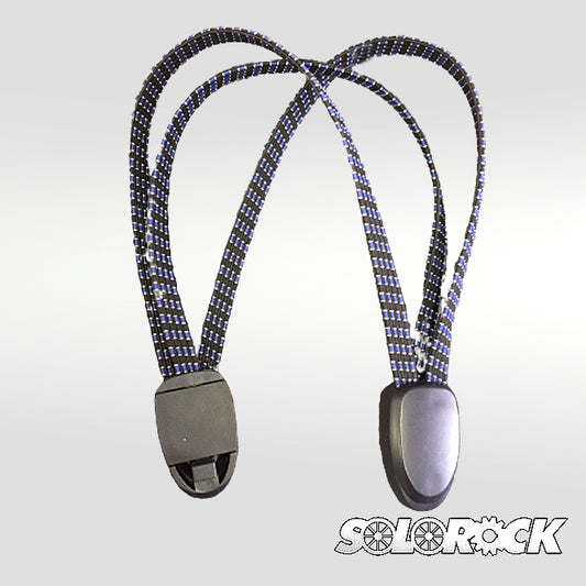Bungee Cord 3 strap compression - Fits SoloRock Racks with Rectangular Interface