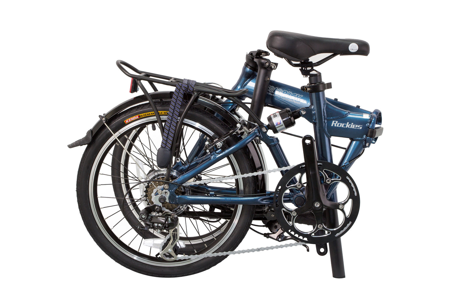 Rockies - SOLOROCK 20" 8 Speed Aluminum Folding Bike - V-Brake