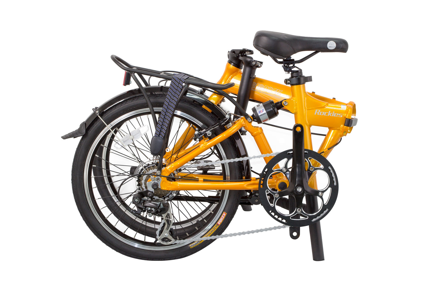 Rockies - SOLOROCK 20" 8 Speed Aluminum Folding Bike - V-Brake
