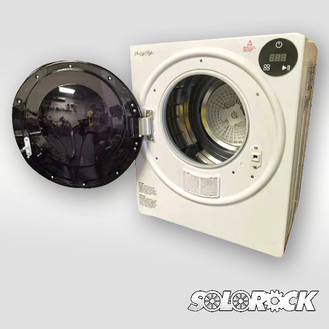 BlueLifeStyle 3.0 kg 6.6 LBS 1.9 cb ft 110V Compact Apartment Laundry Dryer White