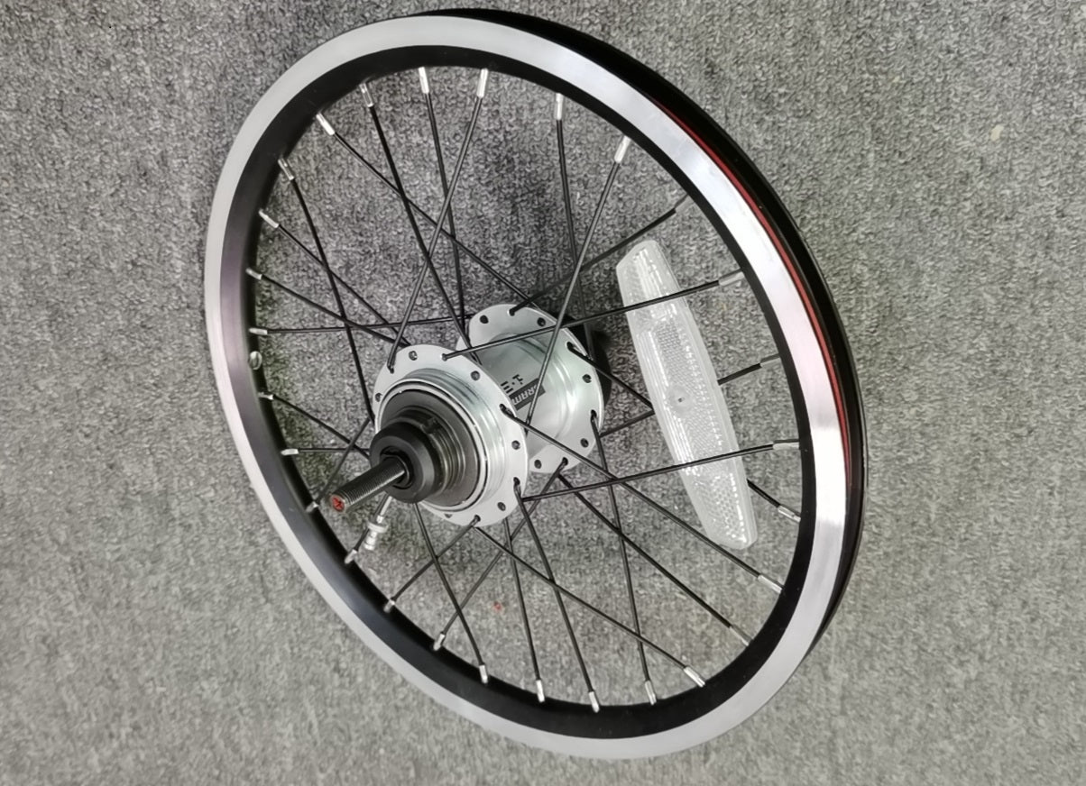 16" 28H Rear Wheel with SRAM I-3 Internal Hub