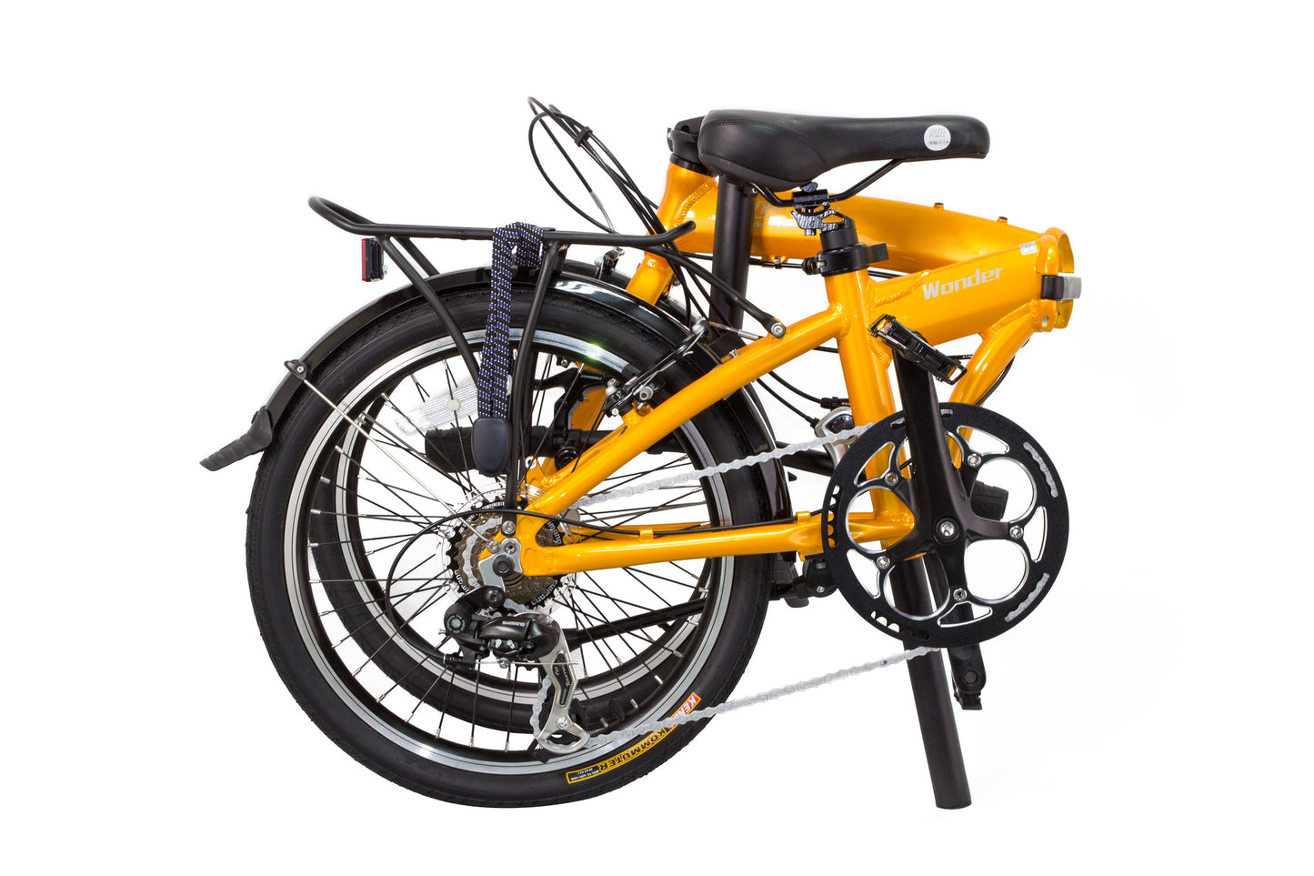 Wonder - SOLOROCK 20" 8 Speed Aluminum Folding Bike - V-Brake