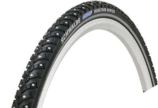 20" x 1.60" Schwalbe Winter Plus Tire Schrader Valve Studded