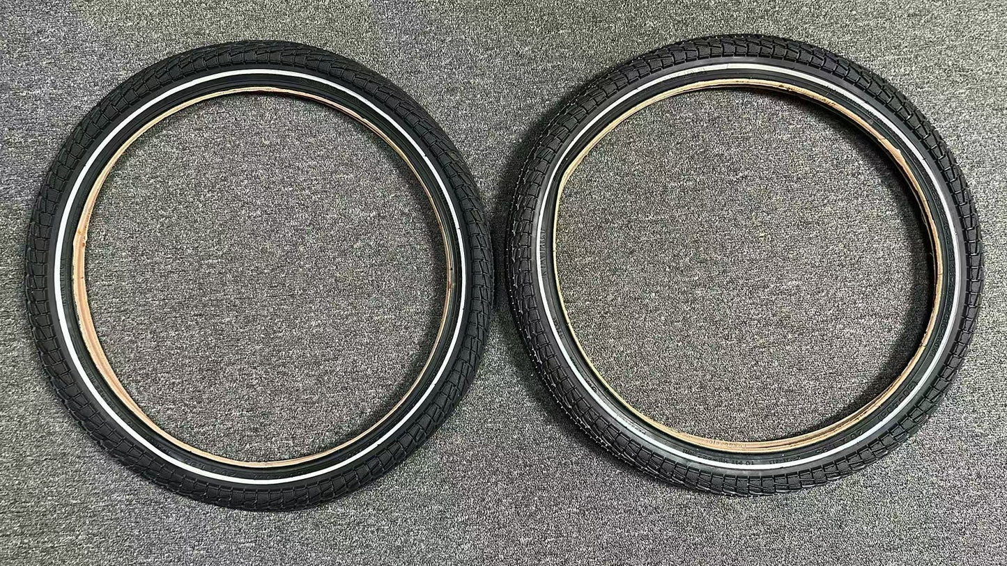 20 x 1.95 Kenda Hybrid K-841 Bike Tire, Pack of 2 Tires