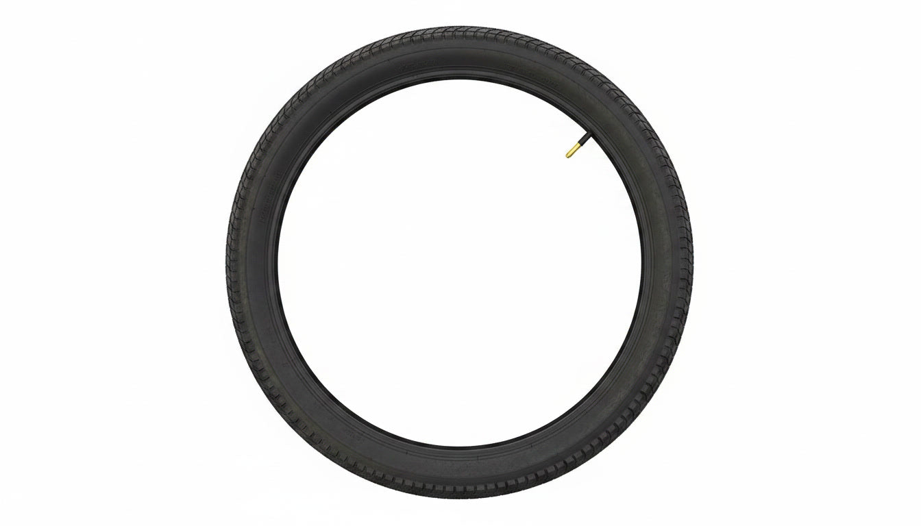 24" x 2.125" Kenda Bike Tire K-927-001, with inner tube
