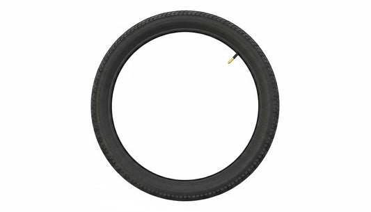 24" x 2.125" Kenda Bike Tire K-927-001, with inner tube