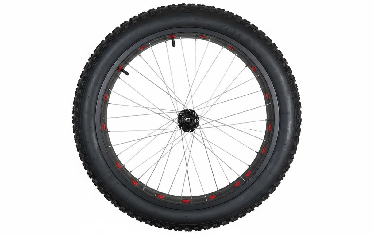 24" x 4" Fat Tire Rear Wheel Drive Side For SoloRock 24" Fat Tire Tricycle