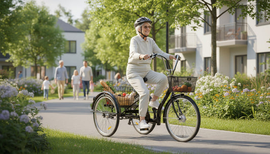 SOLOROCK 26" 6 Speed Ugile Electric Tricycle (e-Trike)