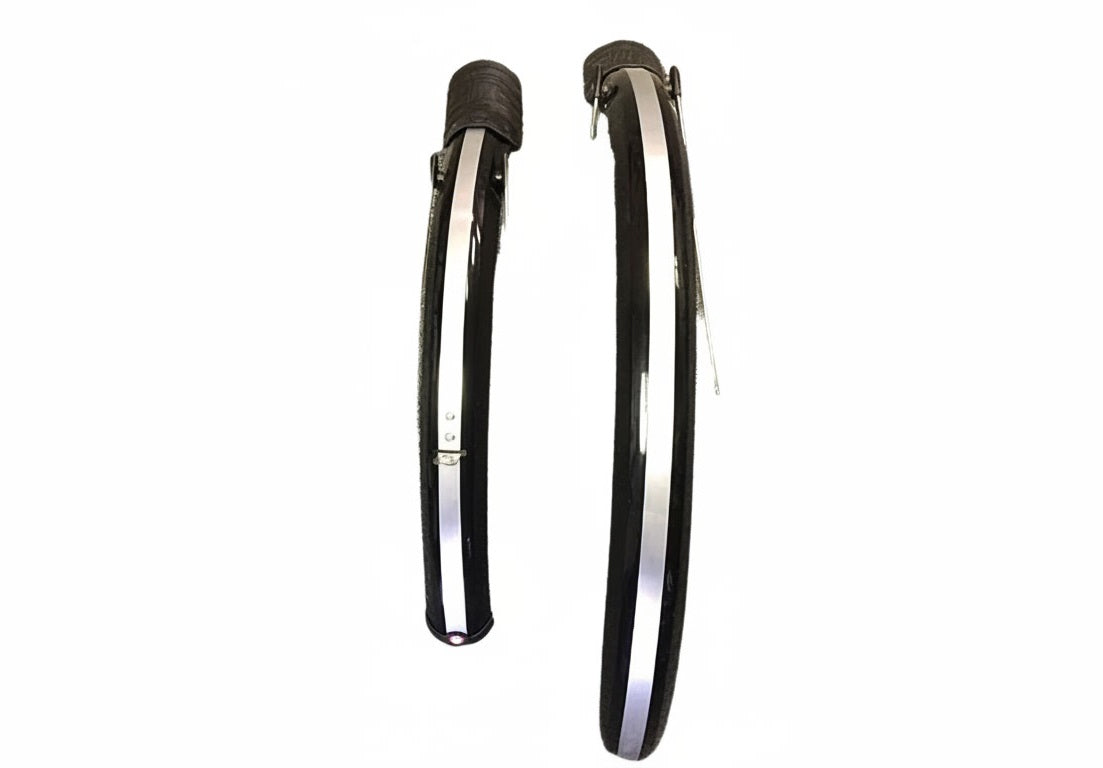 Fender for 20" Bike - with  silver strap, with fender stay