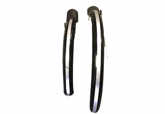 Fender for 20" Bike - with  silver strap, with fender stay