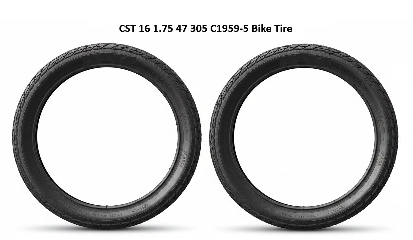 16" x 1.75" 47 305 C1959-5 CST Bike Tire, Pack of 2