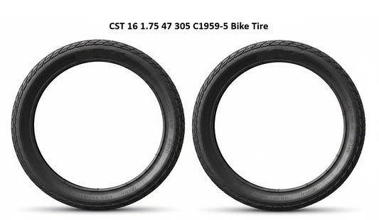 16" x 1.75" 47 305 C1959-5 CST Bike Tire, Pack of 2