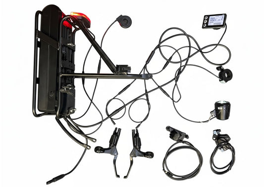 SOLOROCK eBike Conversion Kit for 20" Bicycle, with Front Drive Motor & Lithium Battery