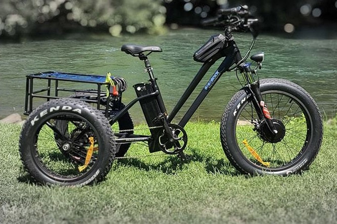 Electric Bike Hub Motor Wheel for 4" x 24" Fat Tire e-Bike & e-Trike, Front Drive