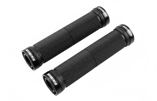 Bike Handle Grips with Double Locking Rings