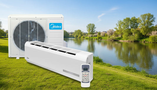12000 BTU Split Heat Pump Air Conditioner (Cool & Heat), 208V - 230 V AC