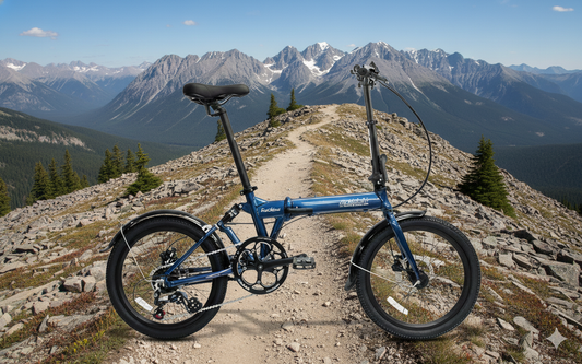 Rockies - SOLOROCK 20" 8 Speed Aluminum Folding Bike - Disc Brake