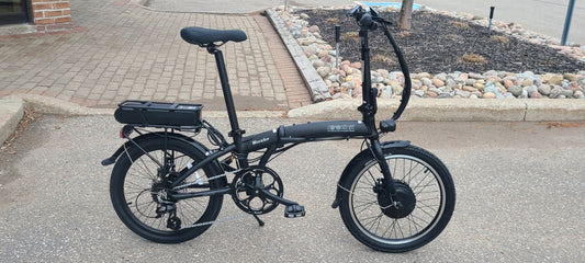 2025 20" Wonder Electric Folding Bike - Hydro Disc Brake, Front Motor 500W 36V 14Ah battery