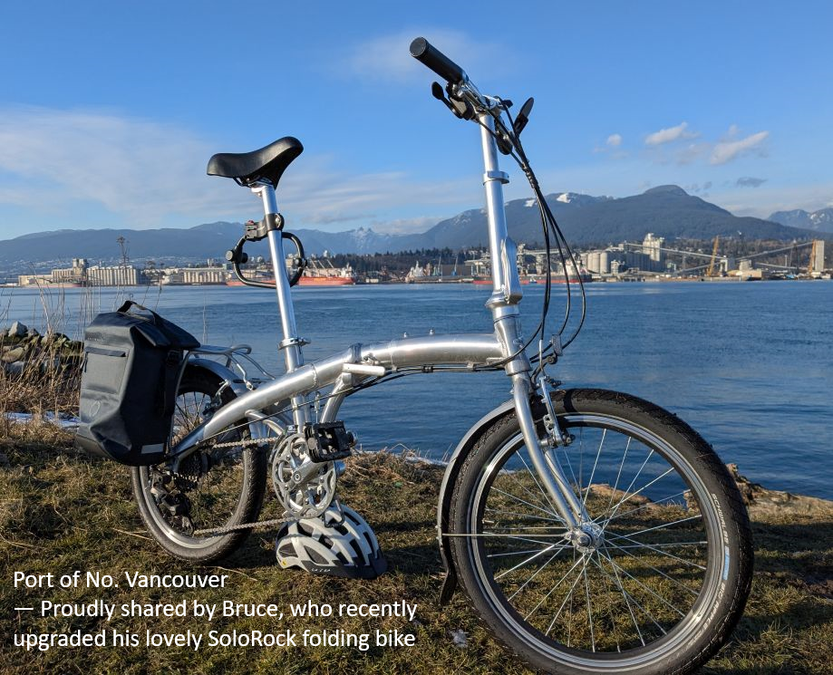 Silver Ace 20" - SOLOROCK 20" 7 Speed Aluminum Folding Bike