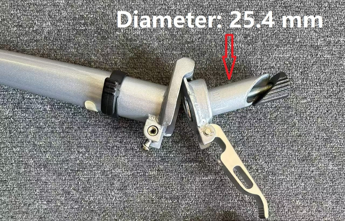 Steel Lower Handle Post with Folding Mechanism