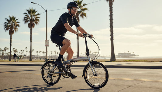 Wonder - SOLOROCK 20" 8 Speed Aluminum Folding Bike - V-Brake