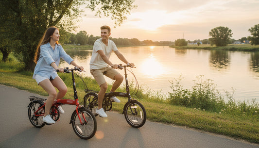 Dash 16" - SOLOROCK 16" 8 Speed Aluminum Folding Bike - V Brakes