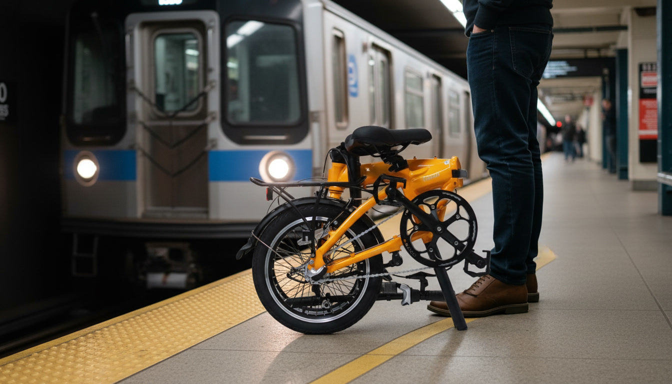 Dash 16" - Vélo pliant SOLOROCK 16" 3 vitesses en aluminium - Shimano Nexus IHG