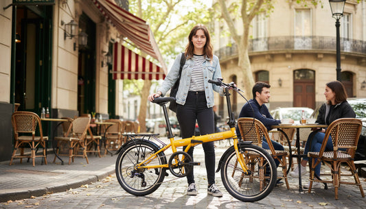 Hunter - SOLOROCK 20" 7 Speed Upgraded Steel Folding Bike