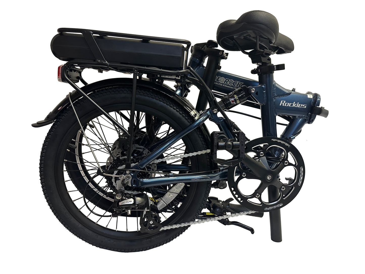 Vélo électrique pliant Wonder 2025 20 pouces - Freins à disque hydrauliques, moteur avant 500 W, batterie 36 V 14 Ah